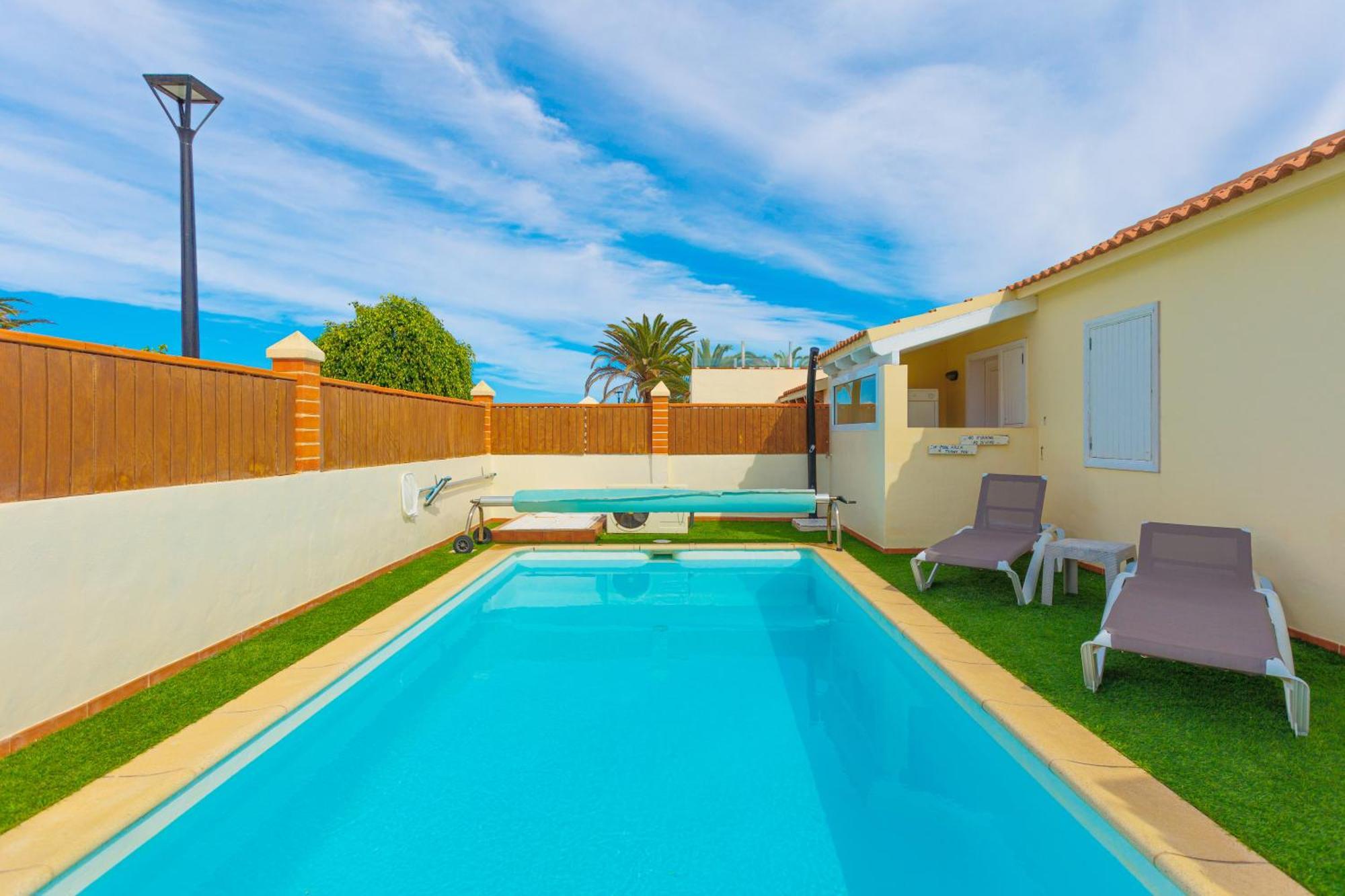 Private Villa With Heated Pool & Terrace See View Corralejo Exterior photo